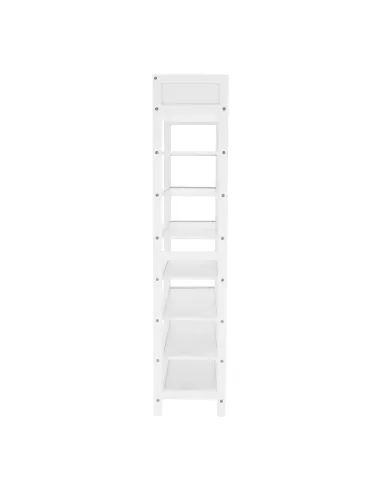 Dulap pantofi, KATLEY, hol/coridor, 70x25x117 cm, Bambus lacuit | MobilaOK