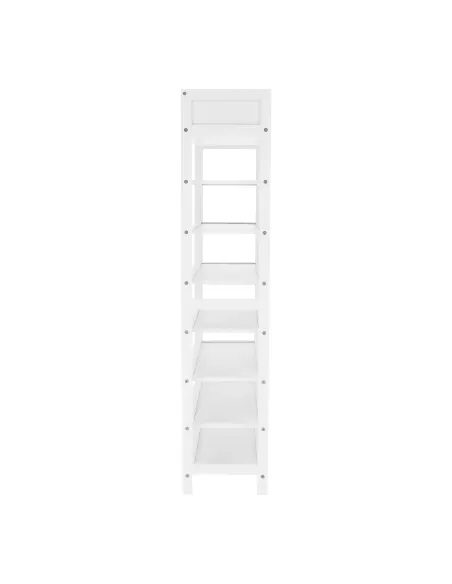 Dulap pantofi, KATLEY, hol/coridor, 70x25x117 cm, Bambus lacuit | MobilaOK