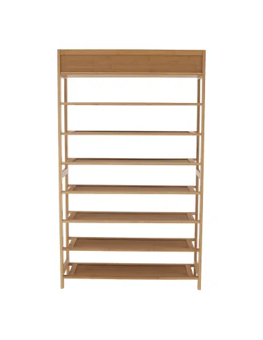 Suport pantofi, KATLEY, hol/coridor, 70x25x117 cm, bambus | MobilaOK