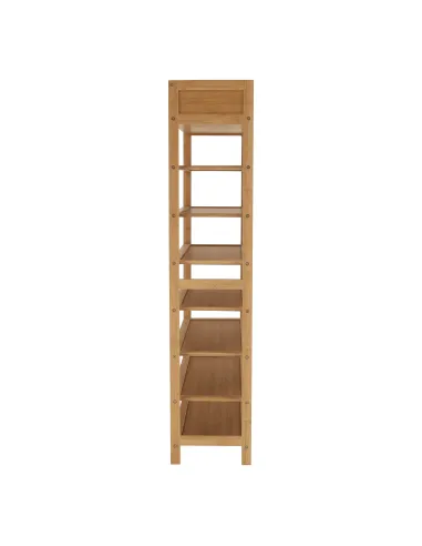 Suport pantofi, KATLEY, hol/coridor, 70x25x117 cm, bambus | MobilaOK