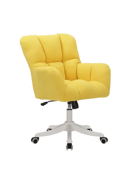 Scaun de birou LOREL, birou, 64x67x89,5-99,5 cm, textil și plastic | MobilaOK