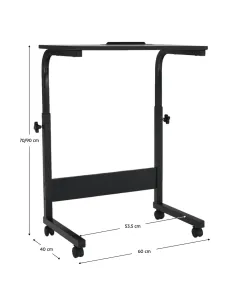 Birou PC Reglabil WESTA, birou, 60x40x70-90 cm, MDF laminat | MobilaOK 2