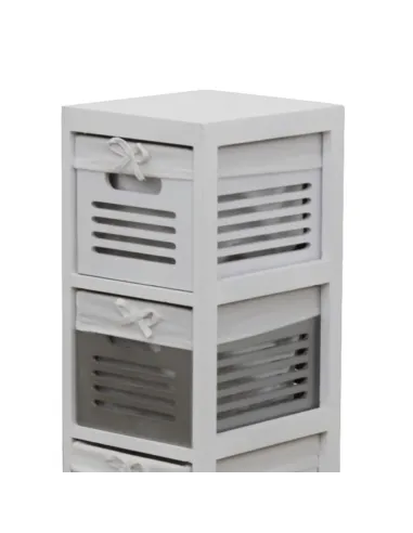 Comodă BIBI 4 pentru dormitor/hol, 25x90x29 cm, din lemn | MobilaOK