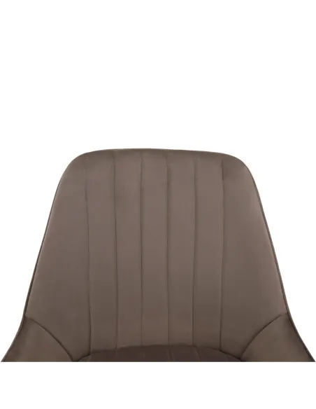 Scaun PERLIA, dining, 56x62x89 cm, catifea, metal | MobilaOK