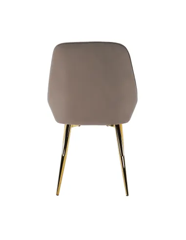 Scaun PERLIA, dining, 56x62x89 cm, catifea, metal | MobilaOK