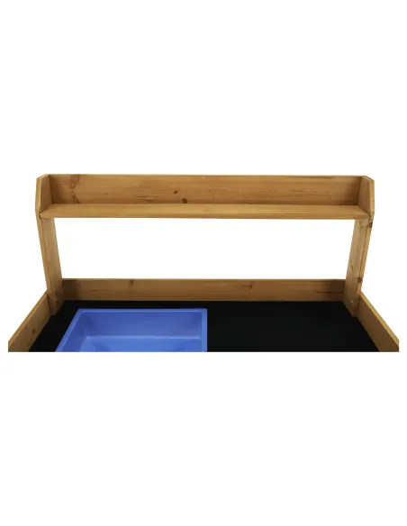 Masă de grădină BARDY, terasă/grădină, 94x49x120 cm, lemn și polipropilenă | MobilaOK