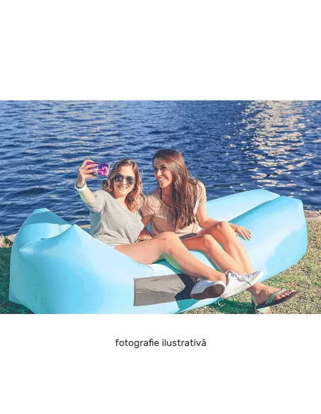 Scaun gonflabil LEBAG, exterior/camping, 70x240 cm, Nailon | MobilaOK