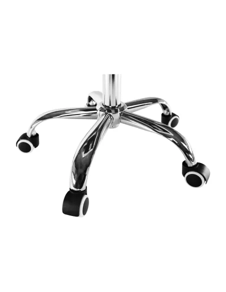 Fotoliu ARGUS NEW, birou, 47x56x73-84 cm, Piele ecologică/Metal | MobilaOK