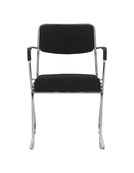 Scaun conferință DERYA NEW, birou, 53x79x57 cm, plasă/metal/plastic, KONDELA | MobilaOK