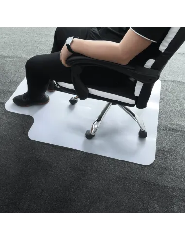 Protecție podea ELLIE NEW TIP 9 pentru birou/living, 90x120 cm, polietilenă | MobilaOK