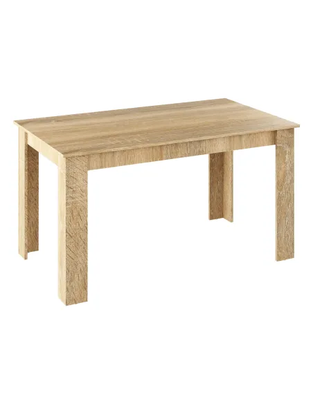 Masă de bucătărie GENERAL NEW bucătărie 140x80 cm PAL melaminat stejar sonoma | MobilaOK