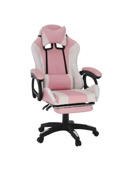 Scaun Gaming JOVELA, birou/joc, 65x65x124 cm, piele ecologică | MobilaOK