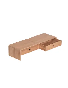 Suport Monitor, ELARO TIP 2, birou/living, 60x20x13 cm, bambus natural | MobilaOK