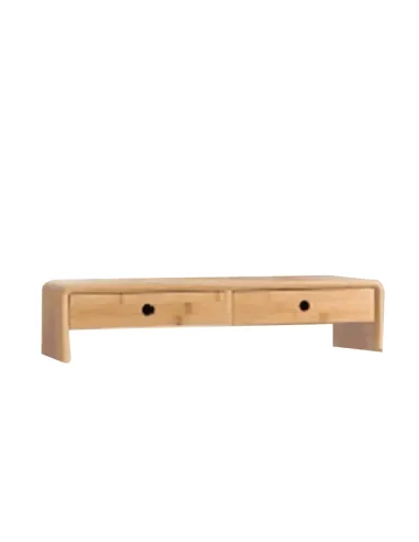 Suport Monitor, ELARO TIP 2, birou/living, 60x20x13 cm, bambus natural | MobilaOK