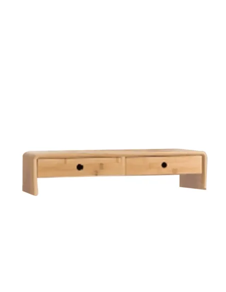 Suport Monitor, ELARO TIP 2, birou/living, 60x20x13 cm, bambus natural | MobilaOK