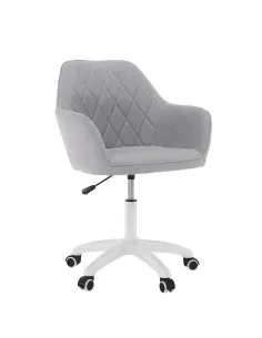 Scaun de birou SANTY, birou/home office, 60x62x85-100 cm, Tesatura/Metal/Plastic | MobilaOK