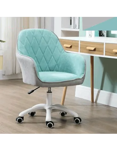 Scaun de birou SANTY, birou, 60x62x85-100 cm, Tesatura/Metal/Plastic | MobilaOK