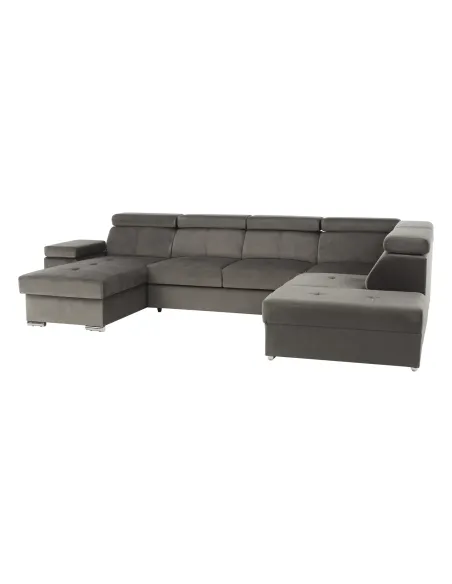 Canapea LAMORA U, living, 329x220x79/97 cm, KRONOS | MobilaOK