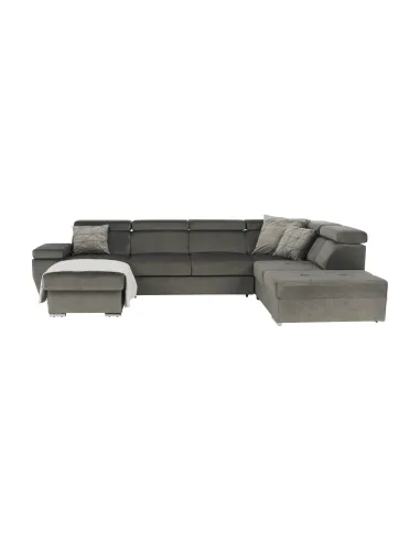 Canapea LAMORA U, living, 329x220x79/97 cm, KRONOS | MobilaOK