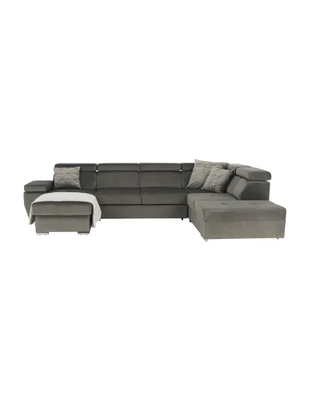 Canapea LAMORA U, living, 329x220x79/97 cm, KRONOS | MobilaOK