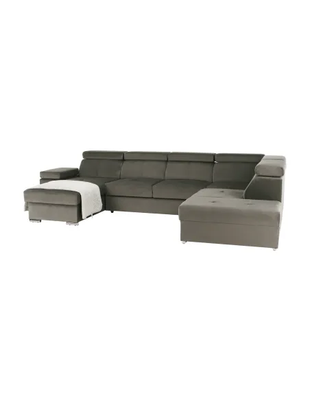 Canapea LAMORA U, living, 329x220x79/97 cm, KRONOS | MobilaOK