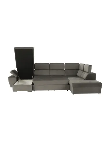 Canapea LAMORA U, living, 329x220x79/97 cm, KRONOS | MobilaOK