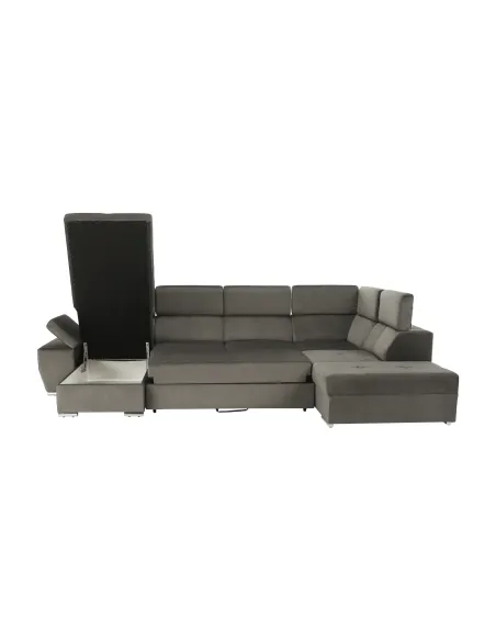 Canapea LAMORA U, living, 329x220x79/97 cm, KRONOS | MobilaOK