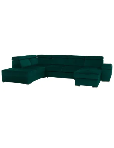 Canapea LAMORA U, living, 329x220x97 cm, material KRONOS | MobilaOK