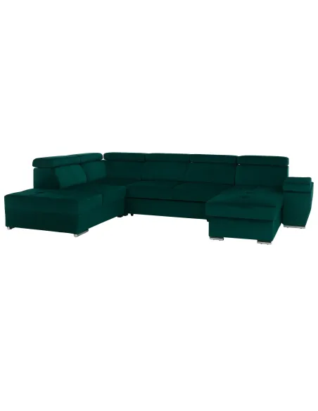 Canapea LAMORA U, living, 329x220x97 cm, material KRONOS | MobilaOK