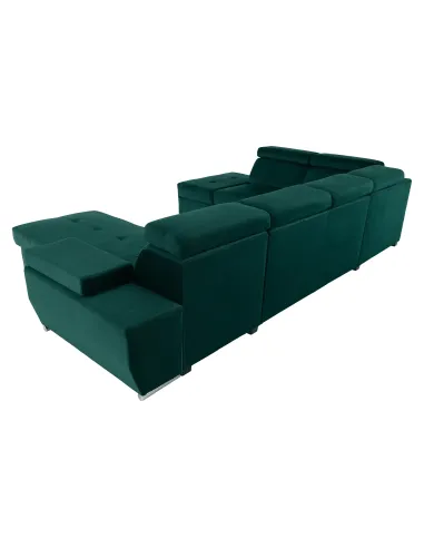 Canapea LAMORA U, living, 329x220x97 cm, material KRONOS | MobilaOK