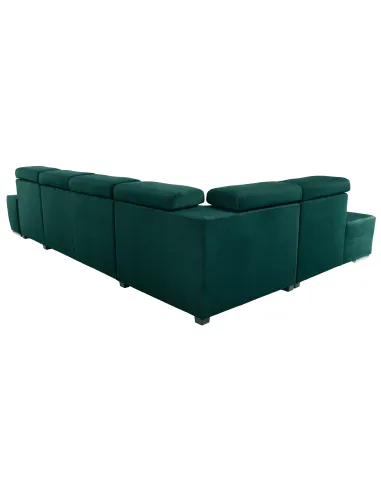 Canapea LAMORA U, living, 329x220x97 cm, material KRONOS | MobilaOK