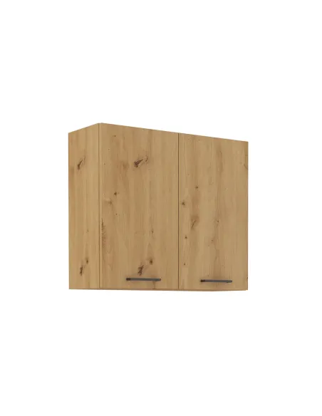 Dulap Superior (corp suspendat), MONRO, dormitor/hol/birou, 80x31x71.5 cm, PAL melaminat stejar artizan | MobilaOK