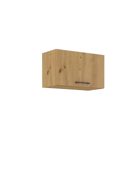 Dulap Superior (corp suspendat), MONRO, hol/dormitor/birou, 60x31x36 cm, PAL laminat stejar artizan | MobilaOK