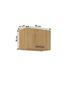 Dulap Superior, MONRO, bucătărie/baie/hol, 50x31x36 cm, PAL, KONDELA | MobilaOK