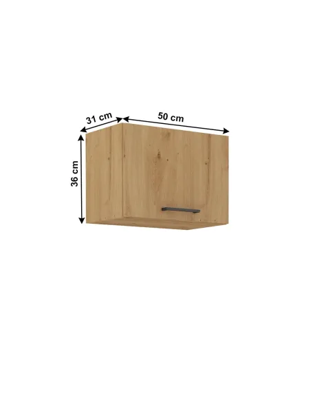 Dulap Superior, MONRO, bucătărie/baie/hol, 50x31x36 cm, PAL, KONDELA | MobilaOK