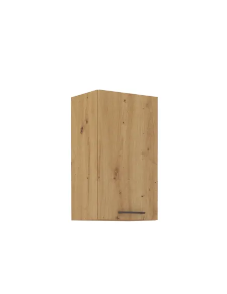 Dulap Superior (corp suspendat), MONRO, hol/dormitor/birou, 40x31x71.5 cm, PAL stejar artizan | MobilaOK