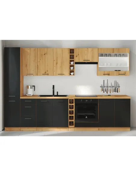 Dulap, MONRO, bucatarie, 60x57x210 cm, PAL melaminat | MobilaOK