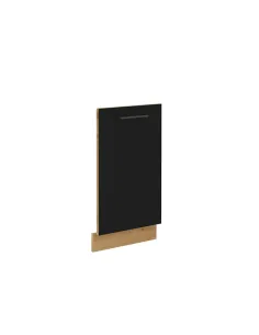 Ușă Mașină Spălat Vase MONRO, 71.3x44.6x1.6 cm, PAL Laminat Stejar/Negru Mat | MobilaOK