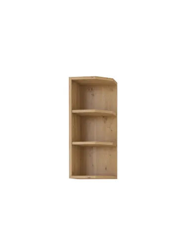 Dulap deschis superior MONRO, bucătărie, 30x30x71.5 cm, PAL laminat stejar artizan | MobilaOK