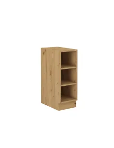 Dulap, MONRO, bucătărie/hol, 30x50x82 cm, PAL laminat stejar artizan | MobilaOK