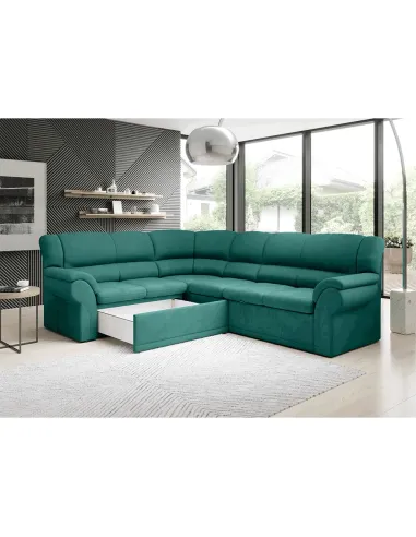 Canapea AMELIA colț stânga living 270x220x93 cm, material Monolith | MobilaOK