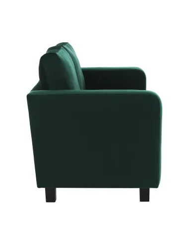 Canapea LUANA, living, 178x78x85 cm, tesatura smarald | MobilaOK