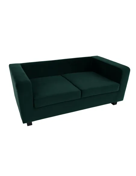 Canapea LUANA, living, 178x78x85 cm, tesatura smarald | MobilaOK