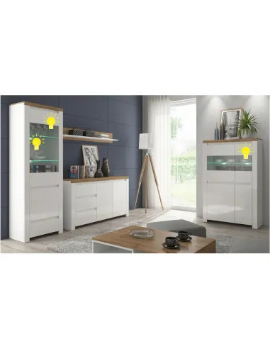 Corp de Iluminat LINDY, 4 puncte LED, alb, living/dormitor/hol | MobilaOK