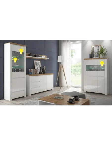 Corp de Iluminat LINDY, 4 puncte LED, alb, living/dormitor/hol | MobilaOK