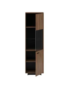 Vitrină DELIS A2 living, 58.9x38x201.2 cm, PAL melaminat și MDF | MobilaOK 2