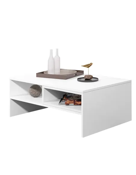 Măsuță de cafea LINDY, living, 90x60x35.5 cm, PAL melaminat | MobilaOK