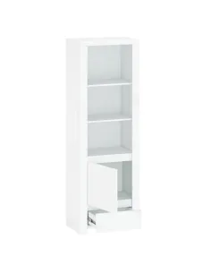 Raft LINDY, hol/dormitor/birou, 68x41.5x202 cm, PAL/MDF laminat | MobilaOK 2