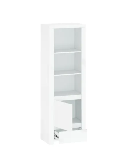 Raft LINDY, hol/dormitor/birou, 68x41.5x202 cm, PAL/MDF laminat | MobilaOK