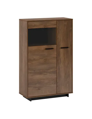 Comodă DELIS C1 living, 88.8x38x140 cm, PAL melaminat | MobilaOK
